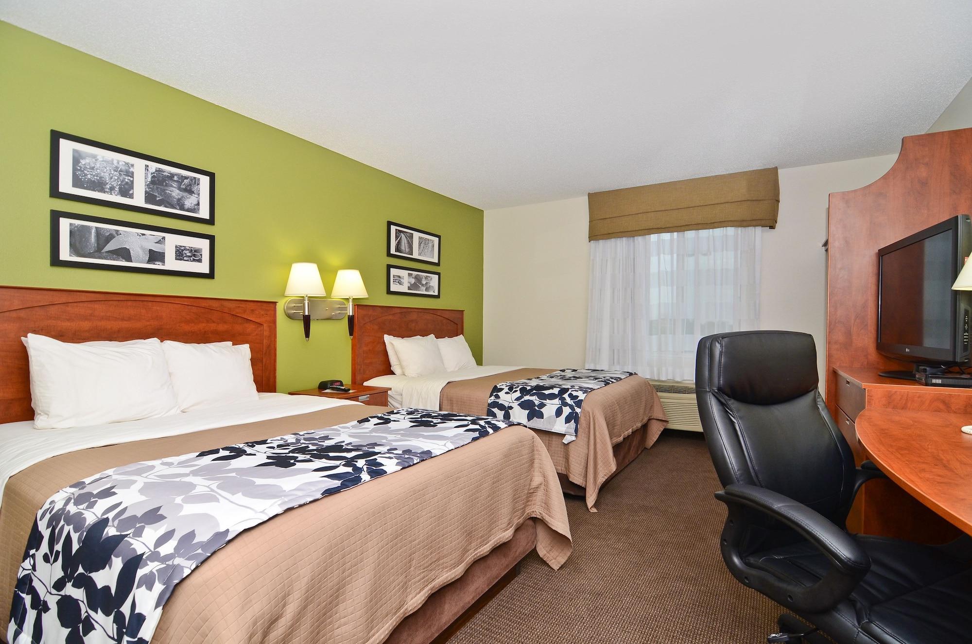 מינוט Sleep Inn & Suites Conference Center And Water Park חדר תמונה