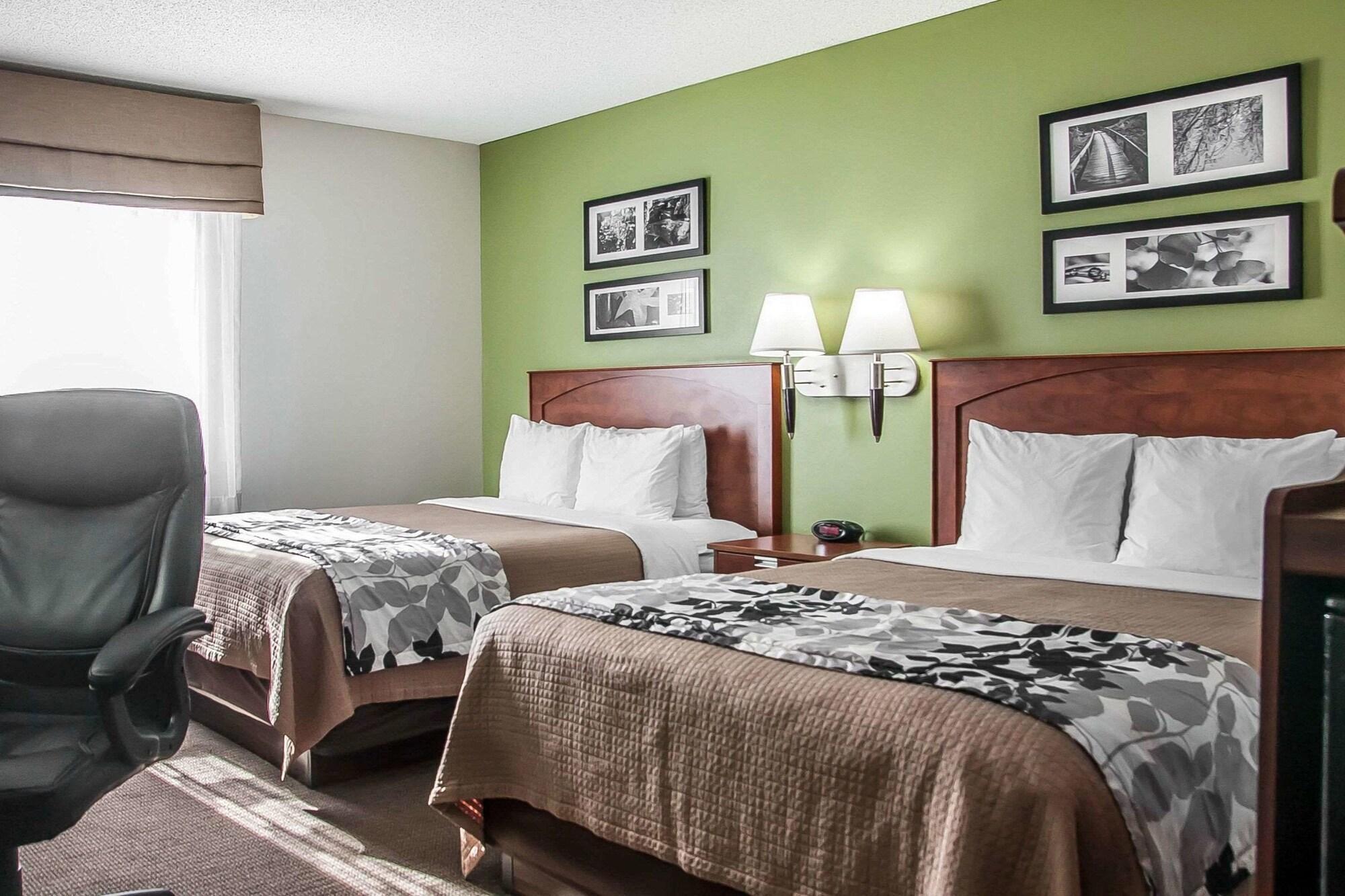 מינוט Sleep Inn & Suites Conference Center And Water Park מראה חיצוני תמונה